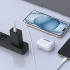 Dudao L9C USB-C - USB-C Kábel - 1m 65W - Fehér