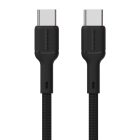 Dudao L9C USB-C - USB-C Kábel - 1m 65W - Fekete