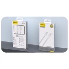 Dudao L9C USB-C - USB-C Kábel - 2m 65W - Fehér