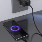 Dudao L9C USB-C - USB-C Kábel - 2m 65W - Fekete
