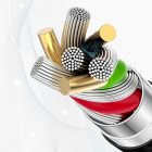 Dudao L9C Max USB-C - USB-C Kábel - 2m 240W - Fehér