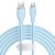 Baseus Pudding USB-A - USB-C Kábel - 2m 6A 100W - Kék