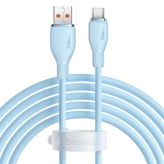 Baseus Pudding USB-A - USB-C Kábel - 2m 6A 100W - Kék