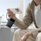Baseus EnerFill FC31 Power Bank - 20000mAh 22.5W - Kijelzővel + USB-C & Lightning Kábellel - Fekete