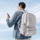 Baseus Free2Pull Power Bank - 20000mAh 65W + Kihúzható USB-C Kábel - Szürke