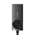 Baseus GaN3 Pro 65W EU Töltőállomás - 2x USB-C + 2x USB-A + AC - Baseus Xiaobai USB-C 1m 100W Kábel