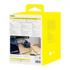 Baseus EnerFill FA11 Hosszabbító Elosztó 6in1 - 3x AC + USB-A + 2x USB-C - Fekete