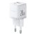 Baseus Palm Hálózati Töltő 20W - USB-C + USB-A - Fehér
