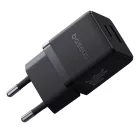 Baseus Palm Hálózati Töltő 30W - USB-C + USB-A - Fekete