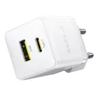 Baseus Palm Hálózati Töltő 30W - USB-C + USB-A - Fehér