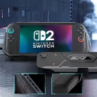 Nintendo Switch 2 Tok - Tech-Protect Carbonox - Fekete