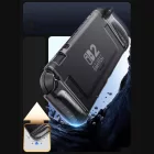 Nintendo Switch 2 Tok - Supcase Crystal Case - Átlátszó-Fekete