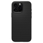 iPhone 16 Pro Tok - Spigen Liquid Air T MagFit - Matt Fekete