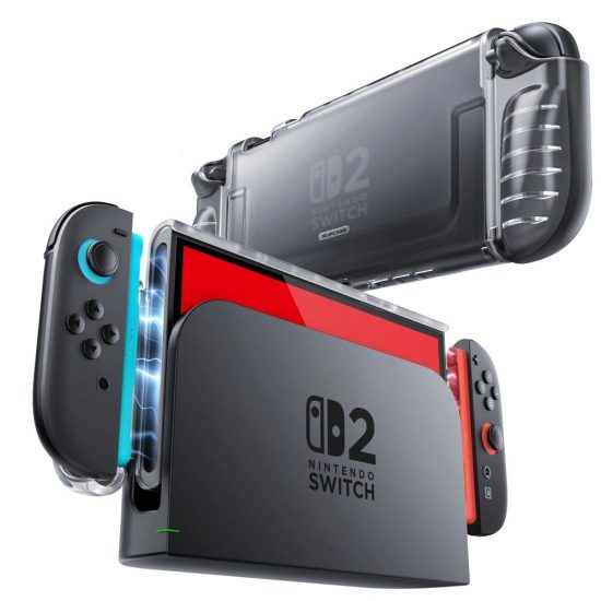 Nintendo Switch 2 Tok - Supcase Crystal Case - Átlátszó