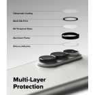 Samsung Galaxy Z Fold 7 Lencsevédő - Ringke Camera Lens Frame Glass x 2 db - Fekete