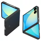 Samsung Galaxy Z Flip 7 Tok - Spigen AirSkin Aramid - Fekete