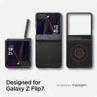Samsung Galaxy Z Flip 7 Tok - Spigen Tough Armor Pro MagFit - Fekete