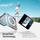 Samsung Galaxy Z Flip 7 Tok - Spigen Ultra Hybrid Pro MagFit - Átlátszó-Fehér