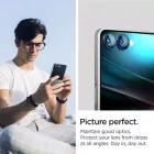 Samsung Galaxy Z Flip 7 / 8 Lencsevédő - Spigen Glas.tR EZ Fit Optik Pro HD - Fekete x 2 db
