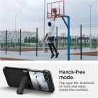 Samsung Galaxy Z Flip 6 / 7 FE Tok - Spigen Tough Armor Pro MagFit - Fekete