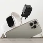 Baseus Palm Hálózati Töltő 20W - USB-C + 1m Baseus Mini USB-C 60W Kábel - Fekete