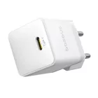 Baseus Palm Hálózati Töltő 20W - USB-C + 1m Baseus Mini USB-C 60W Kábel - Fehér
