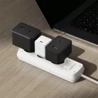 Baseus Palm Hálózati Töltő 20W - USB-C + 1m Baseus Mini USB-C 60W Kábel - Fehér