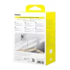 Baseus Palm Hálózati Töltő 20W - USB-C + 1m Baseus Mini USB-C 60W Kábel - Fehér