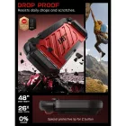 Nintendo Switch 2 Tok - Supcase Unicorn Beetle Pro - Piros-Fekete