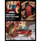 Nintendo Switch 2 Tok - Supcase Unicorn Beetle Pro - Piros-Fekete
