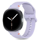 Samsung Galaxy Watch 8 / Classic (40/44/46mm) Szíj - Tech-Protect Silicone Strap - Lila