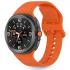 Samsung Galaxy Watch 8 / Classic (40/44/46mm) Szíj - Tech-Protect Silicone Strap - Narancs