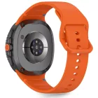 Samsung Galaxy Watch 8 / Classic (40/44/46mm) Szíj - Tech-Protect Silicone Strap - Narancs