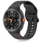 Samsung Galaxy Watch 8 / Classic (40/44/46mm) Szíj - Tech-Protect Silicone Strap - Fekete