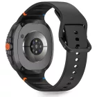 Samsung Galaxy Watch 8 / Classic (40/44/46mm) Szíj - Tech-Protect Silicone Strap - Fekete