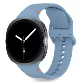   Samsung Galaxy Watch 8 / Classic (40/44/46mm) Szíj - Tech-Protect Silicone Strap - Kék
