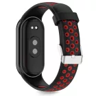 Xiaomi Smart Band 8 / 9 / 10 / NFC Szíj - Tech-Protect IconBand Air - Fekete-Piros