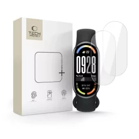   Xiaomi Smart Band 8 / 9 / 10 / NFC Kijelzővédő Hidrogél Fólia - Tech-Protect Hydro Flex+ x 2 db