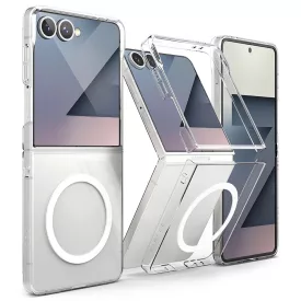   Samsung Galaxy Z Flip 7 Tok - Ringke Slim Magnetic - Átlátszó