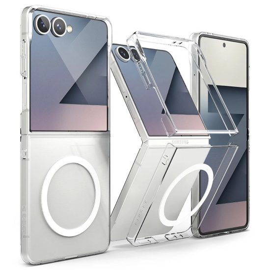 Samsung Galaxy Z Flip 7 Tok - Ringke Slim Magnetic - Átlátszó