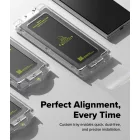 Samsung Galaxy Z Fold 7 Előlapi Kijelzővédő Üvegfólia - Ringke Easy Slide x 2 db