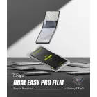 Samsung Galaxy Z Flip 7 Kijelzővédő Fólia - Ringke Dual Easy Pro x 2 db