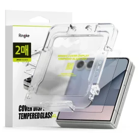   Samsung Galaxy Z Flip 7 Előlapi Kijelzővédő Üvegfólia - Ringke Easy Slide x 2 db
