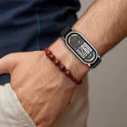 Xiaomi Smart Band 8 / 9 / 10 / NFC Szíj - Tech-Protect IconBand Classic - Fekete