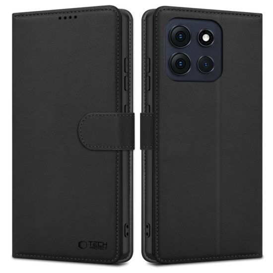 Motorola Moto G86 5G Tok - Tech-Protect Wallet - Fekete
