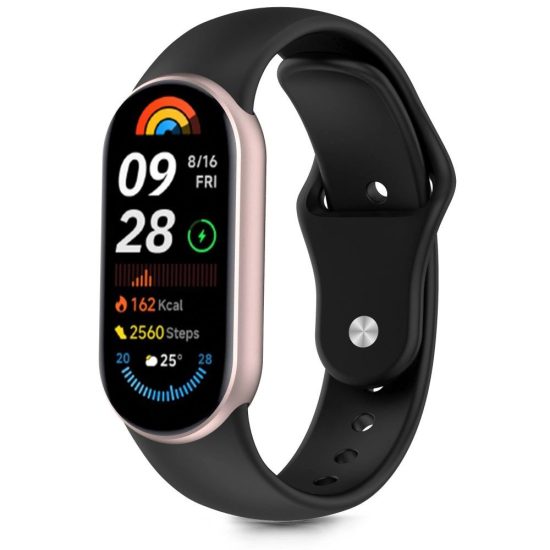Xiaomi Smart Band 8 / 9 / 10 / NFC Szíj - Tech-Protect IconBand Pure - Fekete