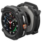 Samsung Galaxy Watch 8 Classic (46mm) Tok - Spigen Rugged Armor - Fekete