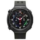 Samsung Galaxy Watch 8 Classic (46mm) Tok - Spigen Rugged Armor - Fekete