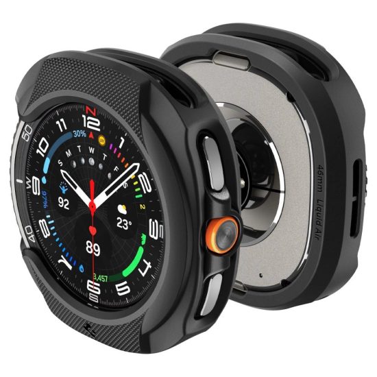 Samsung Galaxy Watch 8 Classic (46mm) Tok - Spigen Liquid Air - Fekete