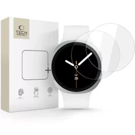   Samsung Galaxy Watch 8 (40mm) Kijelzővédő Üvegfólia - Tech-Protect Glass Fit+ x 2 db